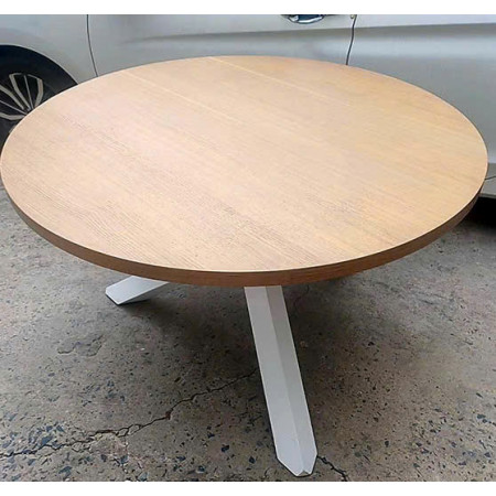 Kenay Home : Bàn Ăn Tròn 1m2 - Vàng Gỗ